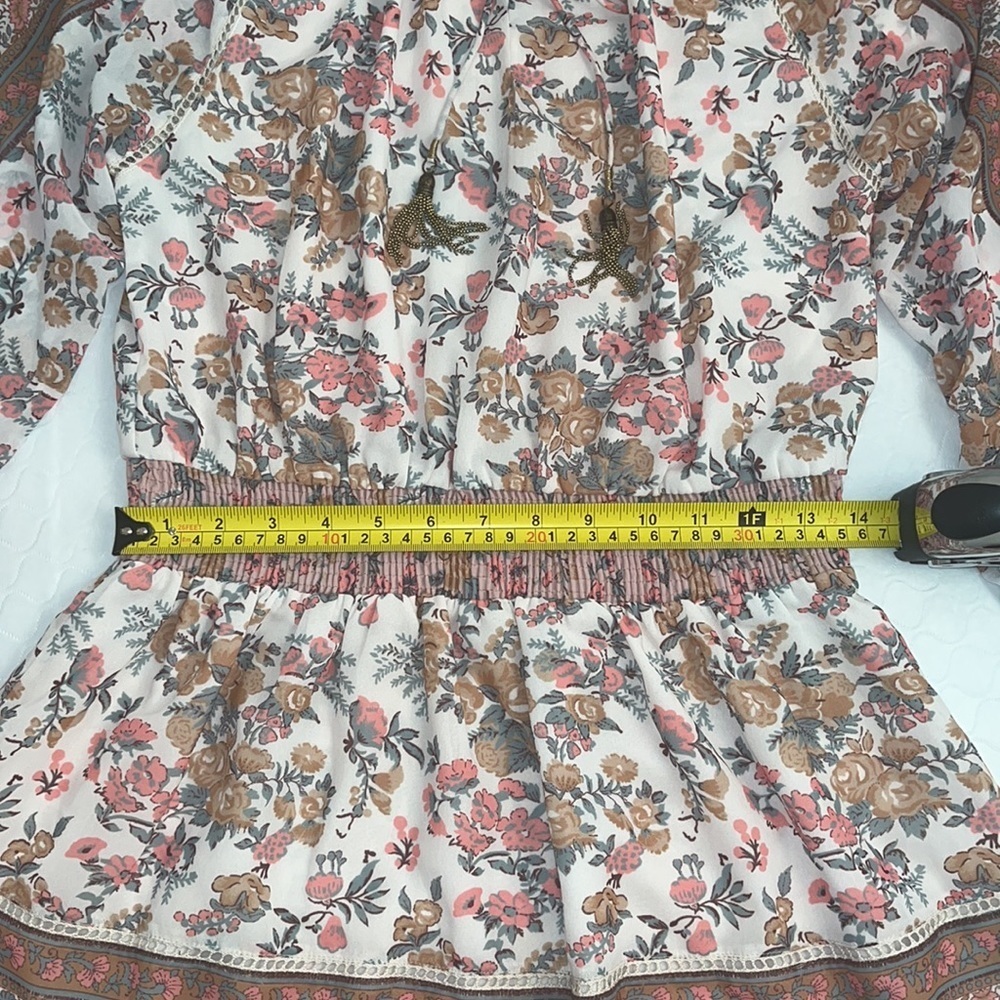 Anthropologie Love The Label boho Tippy Border dress in Euphoria M - Picture 8 of 11